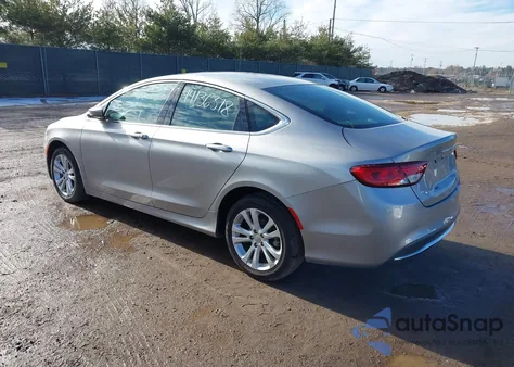 2015 Chrysler 200 Limited z USA, uszkodzony, nr VIN 1C3CCCABXFN671679